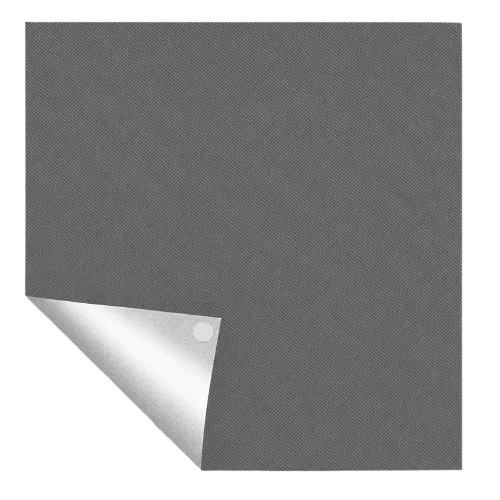 Lichtblocker Sonnenschutzfolie Material Dunkelgrau