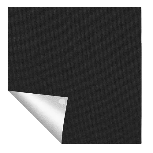 Lichtblocker Sonnenschutzfolie Material Schwarz